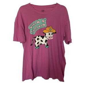 PacSun Vibin N’ Thrivin Cow T-shirt